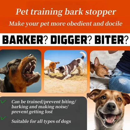 Anti-Barking Collar – Vibration & Shock Training for All Dog Sizes