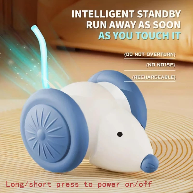 Smart Automatic Cat Toy Ball – USB Rechargeable Interactive Rolling & Bouncing