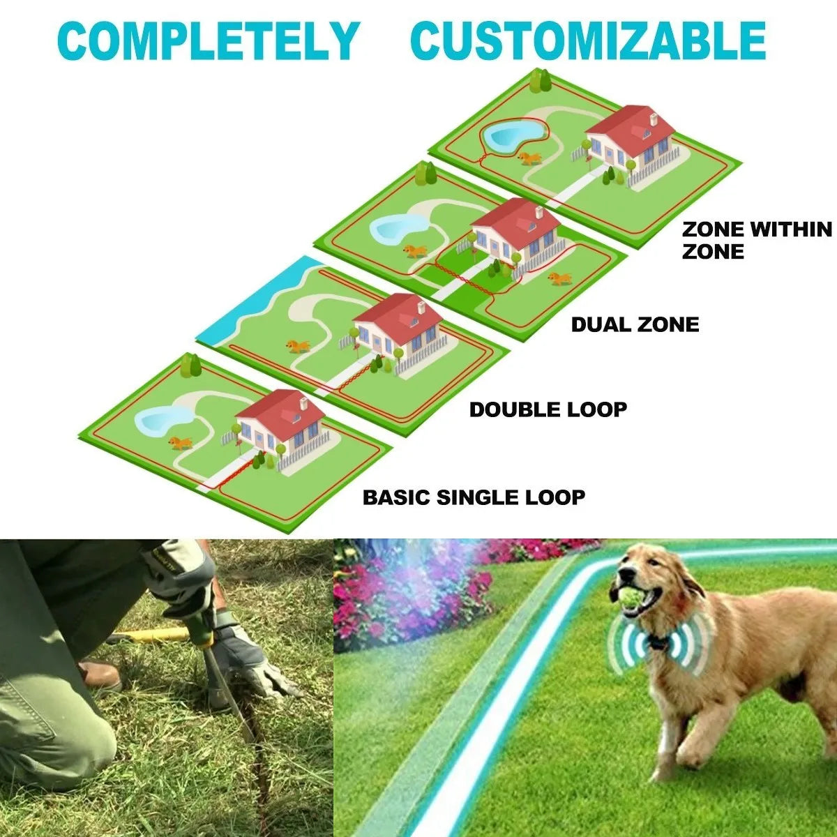 TP16 Pet Dog Electric Fence