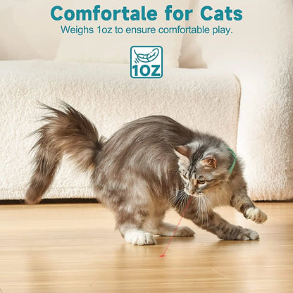 Smart Laser Cat Collar Interactive and Rechargeable Toy