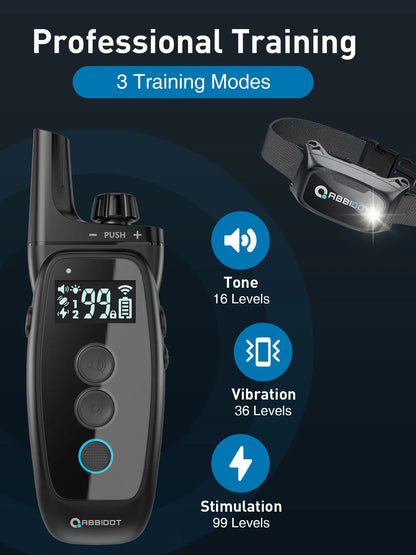 Premium Electric Dog Training Collar with Remote