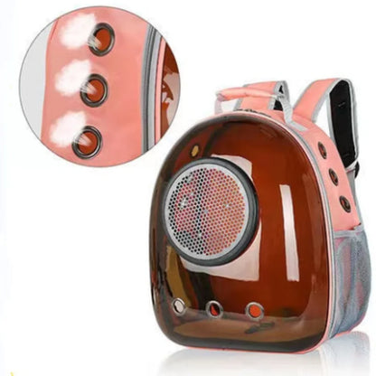 Space Capsule Bubble Pet Carrier Backpack for Outdoor Adventures