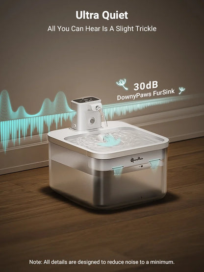2.5L Wireless Pet Water Fountain