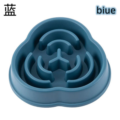 Slow Feeder Dog & Cat Bowl – Anti-Choking, Non-Slip, Healthy Eating Pet Bowl