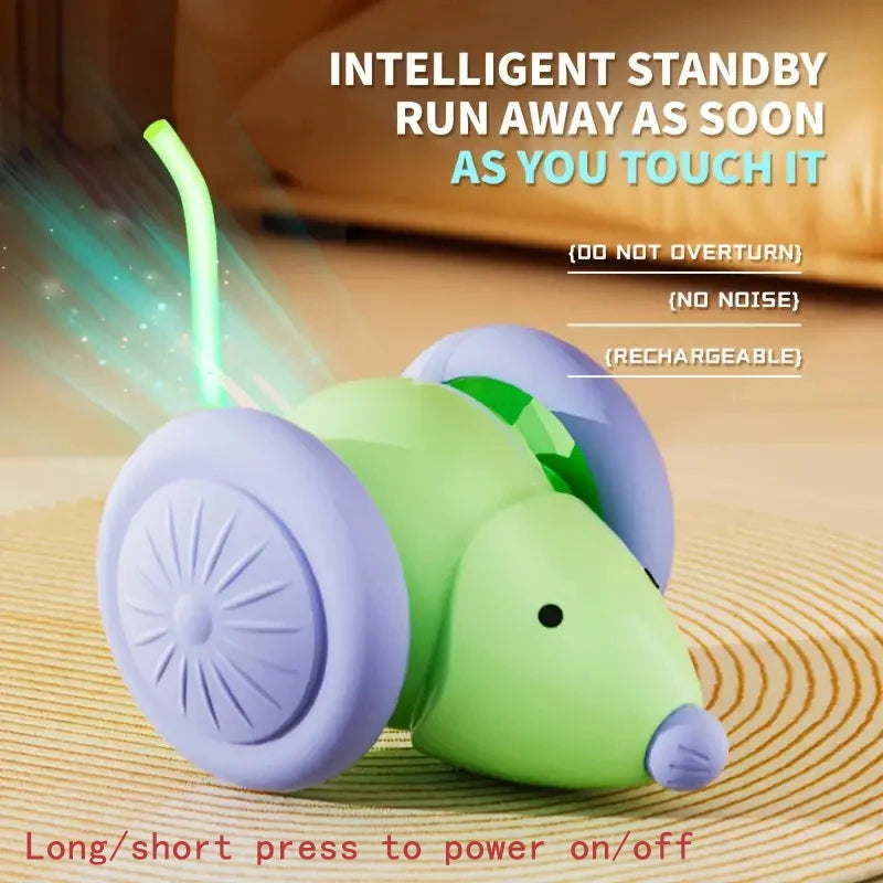 Smart Automatic Cat Toy Ball – USB Rechargeable Interactive Rolling & Bouncing