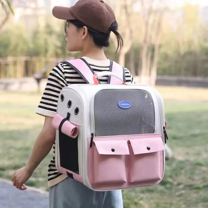 Ventilated and Spacious Cat Carrier Backpack