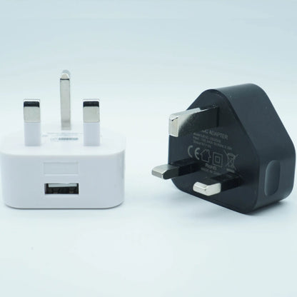 UK 3-Pin Plug to Type-B USB Charger for Dog Training Devices