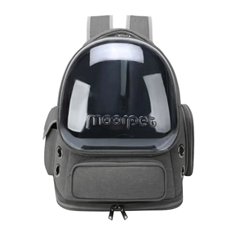 Transparent Pet Carrier Backpack – Outdoor Travel Bag for Cats & Small Dogs