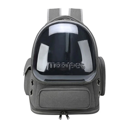 Transparent Pet Carrier Backpack – Outdoor Travel Bag for Cats & Small Dogs