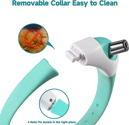 Smart Laser Cat Collar Interactive and Rechargeable Toy