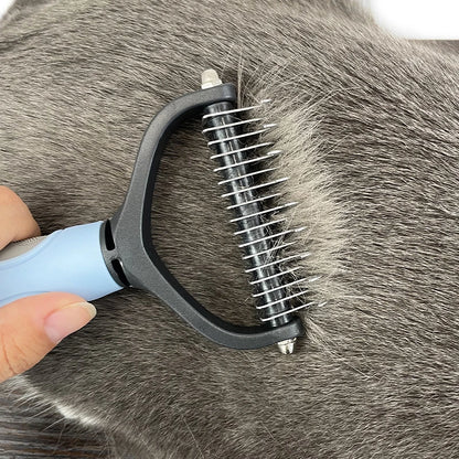 Pet Hair Removal Comb and Grooming Tool