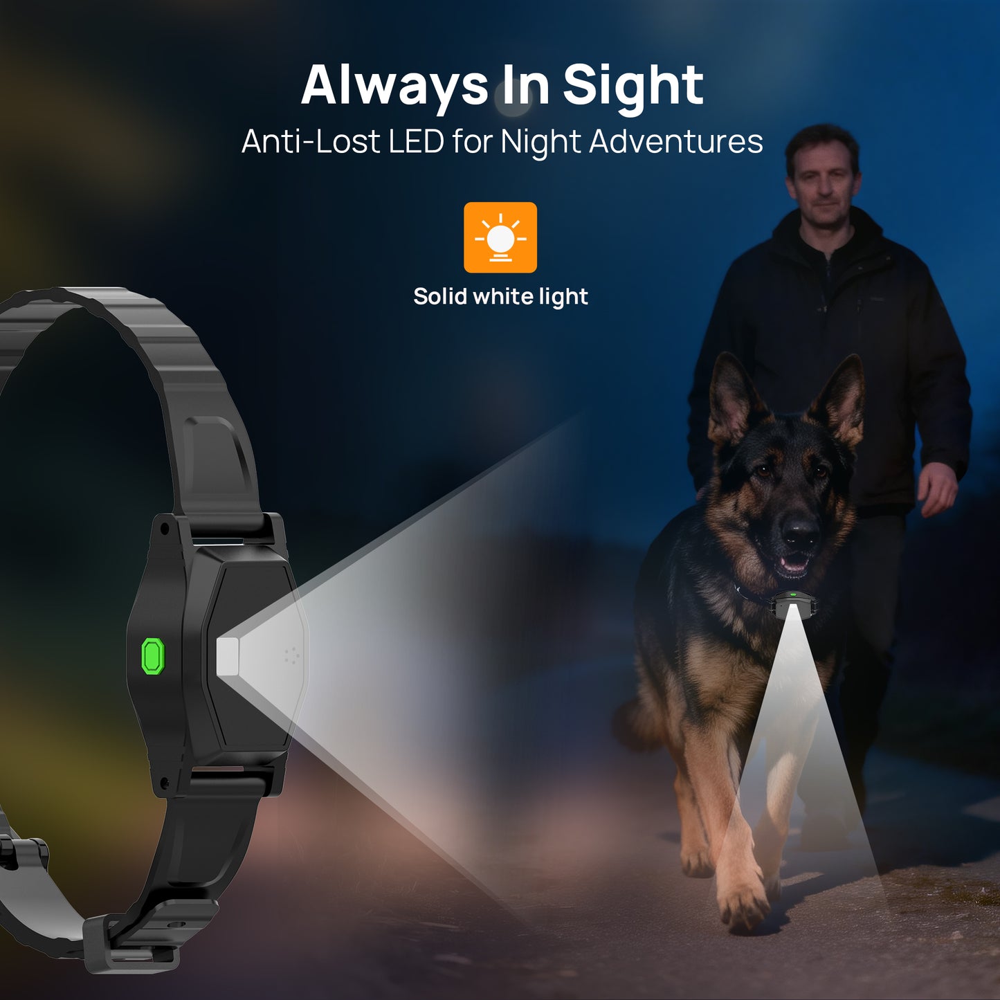 Astko T820-PRO Premium 3‑in‑1 Dog Training collar with wireless dog fence