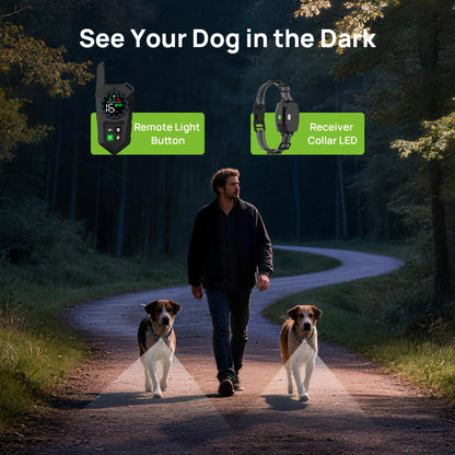 Astko T820 3‑in‑1 Remote Dog Trainer with Bark Control