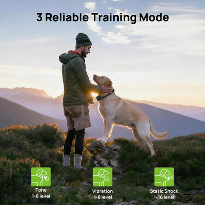Astko T820 3‑in‑1 Remote Dog Trainer with Bark Control