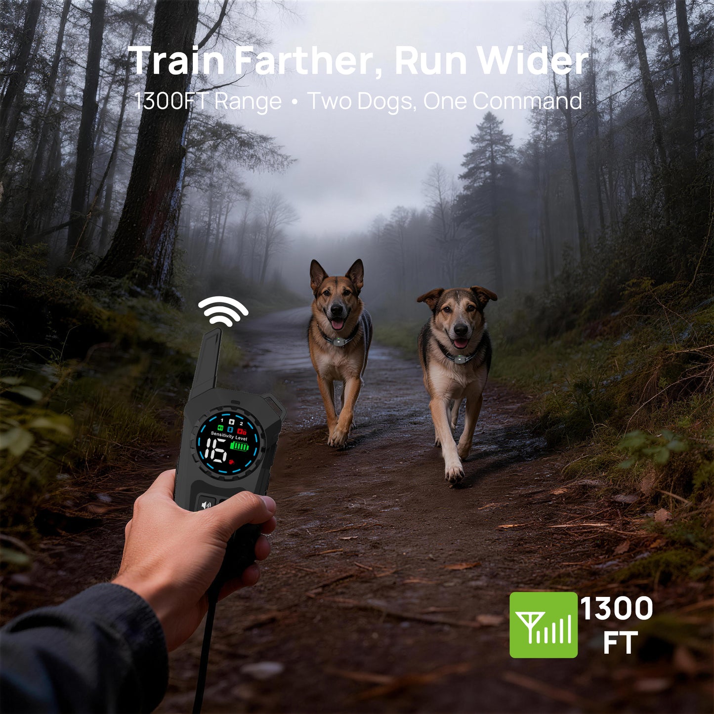 Astko T820 3‑in‑1 Remote Dog Trainer with Bark Control