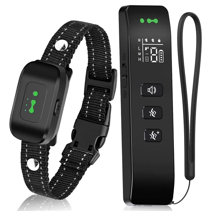 VS8 No-Shock Dog Training Collar (Up to 1640ft / 500m Range)