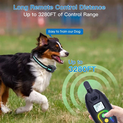 RS1 Remote Dog Training Collar (Up to 1640ft / 500m Range)