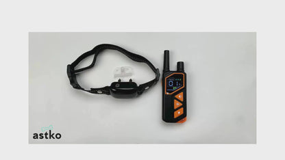 Rechargeable 2-in-1 Smart Dog Training Collar with Remote – 1000m Range