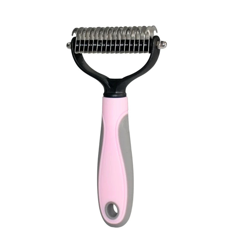Professional 2-Sided Pet Deshedding Tool